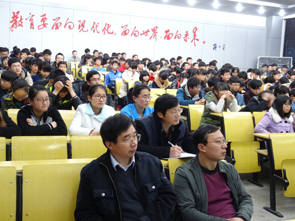 肥西中学举行高三部分学生鼓劲会(图2)
