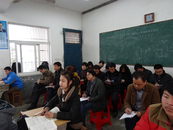 肥西高中语文名师工作室赴花岗中学交流研讨(图5)