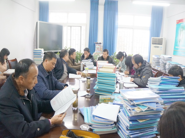 肥西中学接受县教育局教育教学视导(图2)