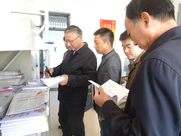 肥西中学接受市教育局教学视导(图1)