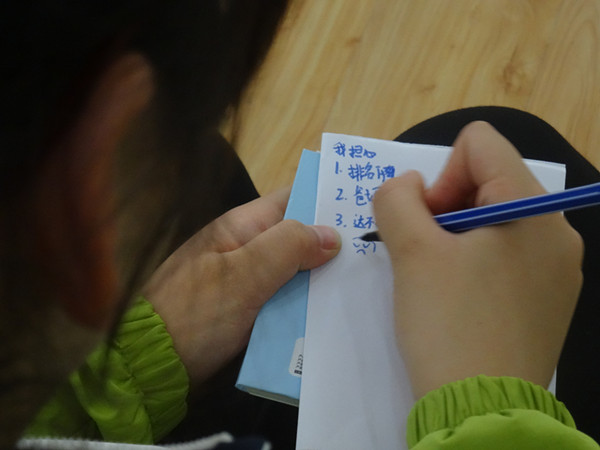 肥西中学举行考前团体心理辅导(图3)