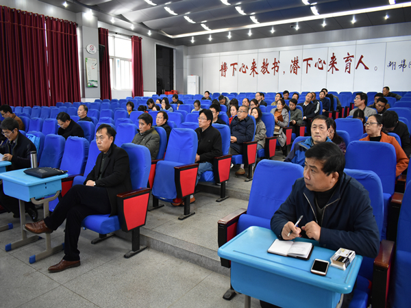 肥西中学接受肥西县教体局教育教学视导(图4)