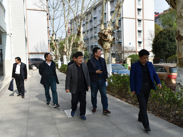 肥西中学接受合肥市文明校园测评(图1)