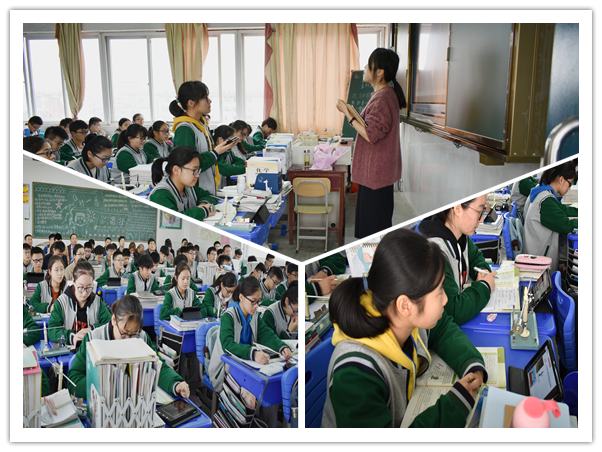 小平板 大智慧——肥西中学承办肥西县第二届高中智慧课堂教学观摩活动(图1)