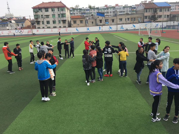 快乐成长，扬帆起航——肥西中学开展高一团体心理辅导活动(图1)