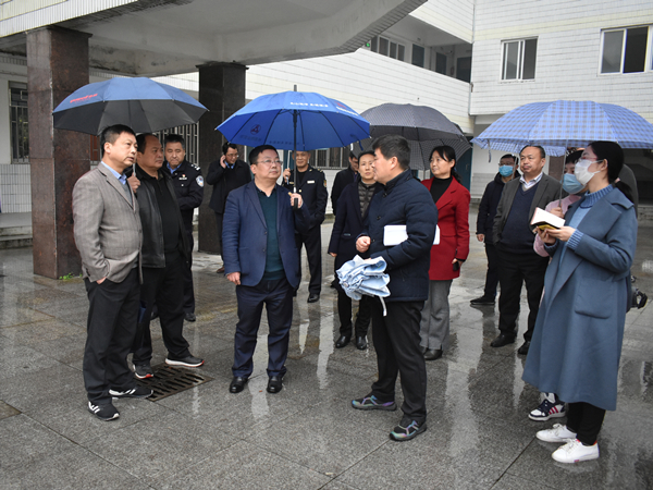 县长李煜到肥西中学检查指导2020年春季开学工作(图4)