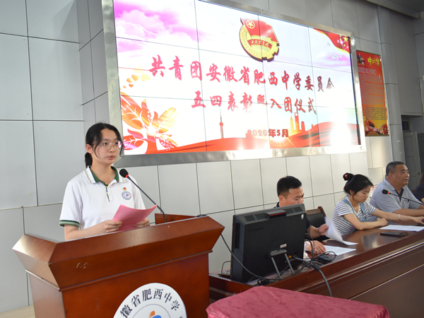青春正韶华 建功新时代——肥西中学开展主题团日活动(图5)