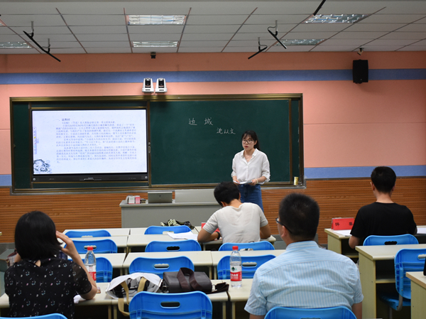 锤炼课堂，“说”出精彩——2020年县高中语文优质课评比说课环节在肥西中学举行(图3)