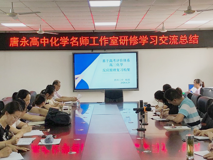 名师引领，砥砺前行——唐永高中化学名师工作室开展教学研讨活动(图2)