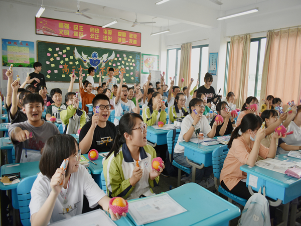 悄悄是别离的笙箫——肥西中学高三学子文明离校(图4)