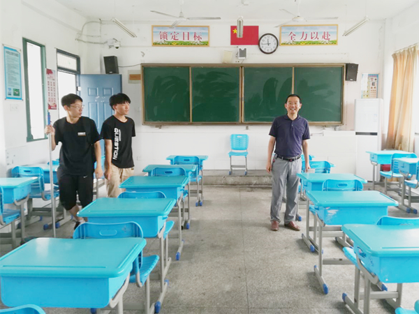 悄悄是别离的笙箫——肥西中学高三学子文明离校(图5)
