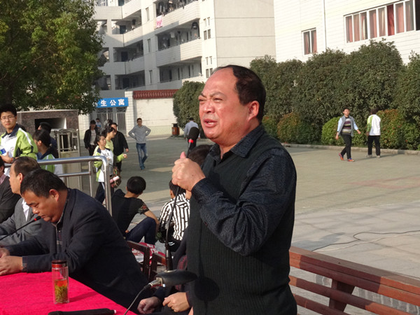 肥西中学第58届秋季田径运动会开幕(图6)