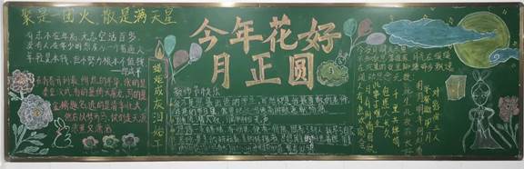 黑板报评比｜欢庆教师节 迎接中秋节   (图8)
