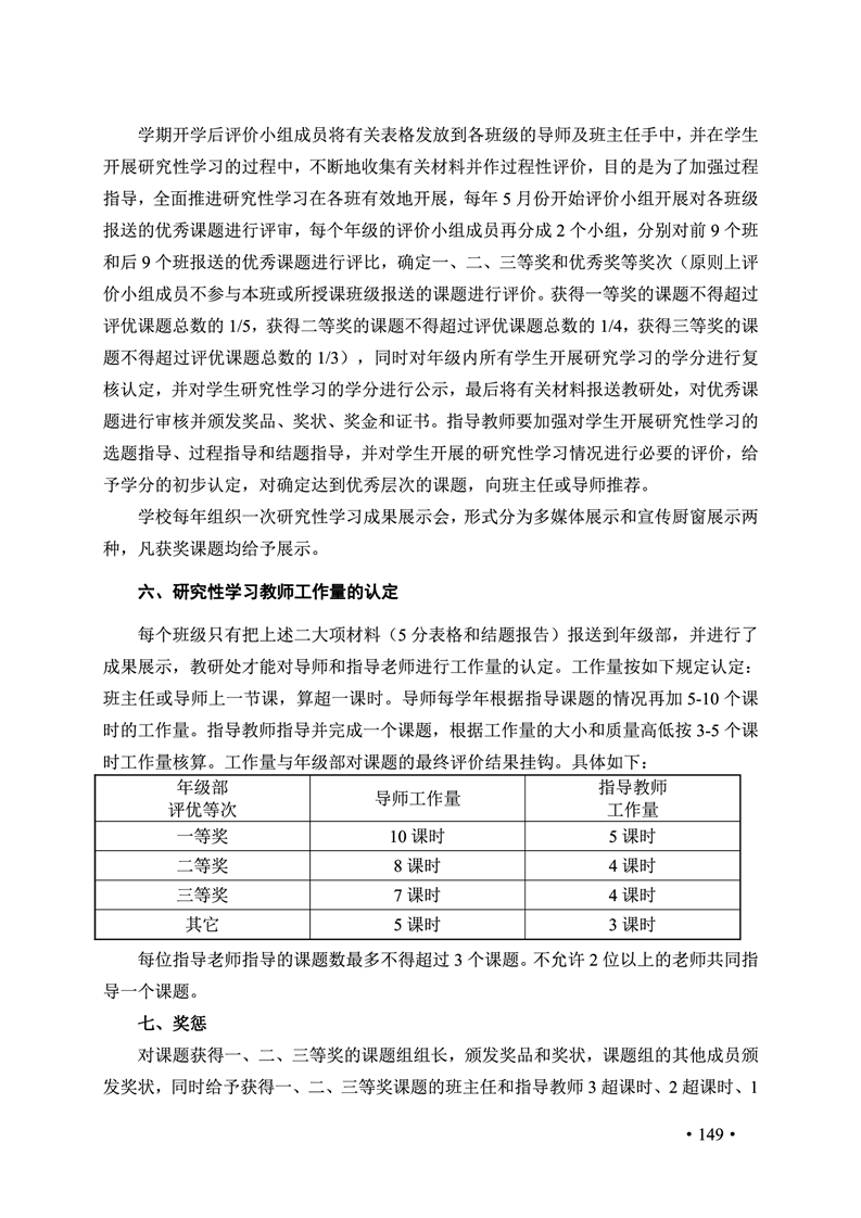 2020肥西中学管理制度汇编(图156)